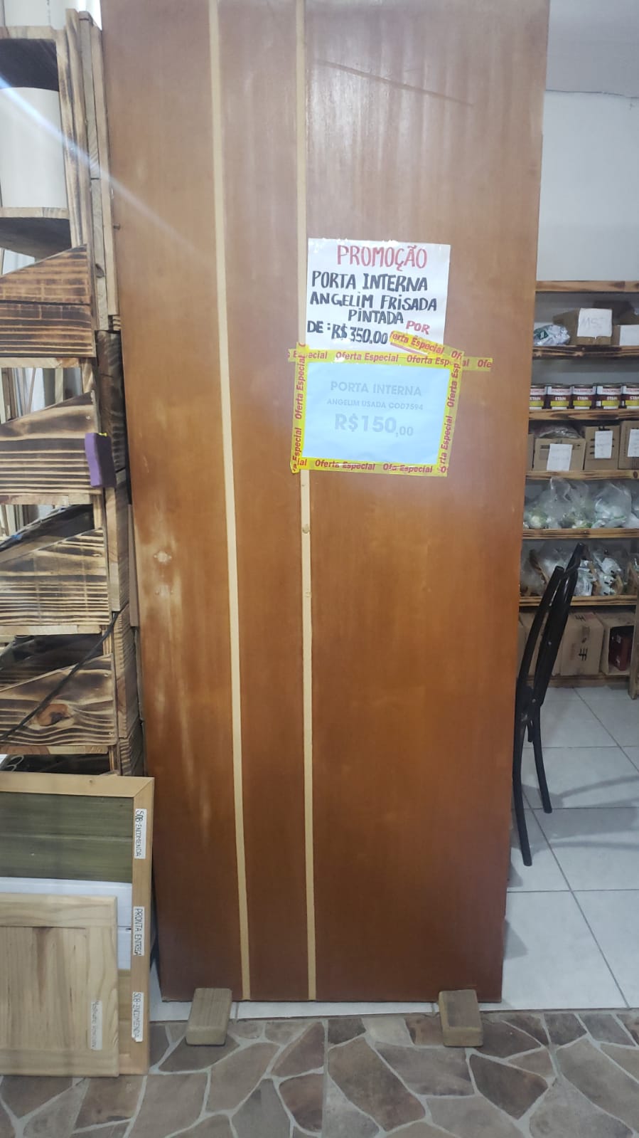 PORTA INTERNA USADA/PINTADA